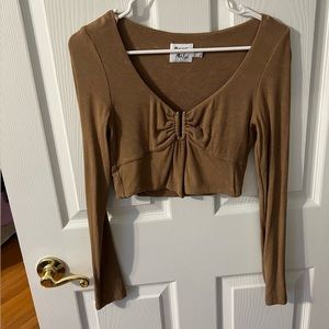 Princess Polly Long sleeve crop top